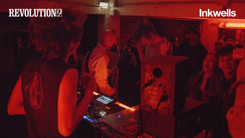 Inkwells live DJ set on REVOLUTION 9. Warehouse Rock.