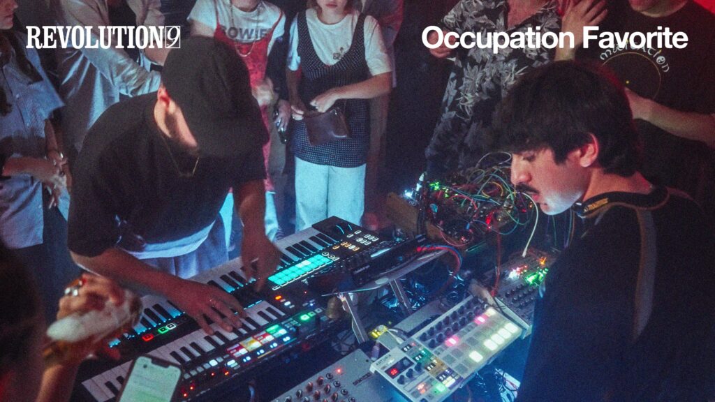 Occupation Favorite live on REVOLUTION 9. Improvised set No.1.